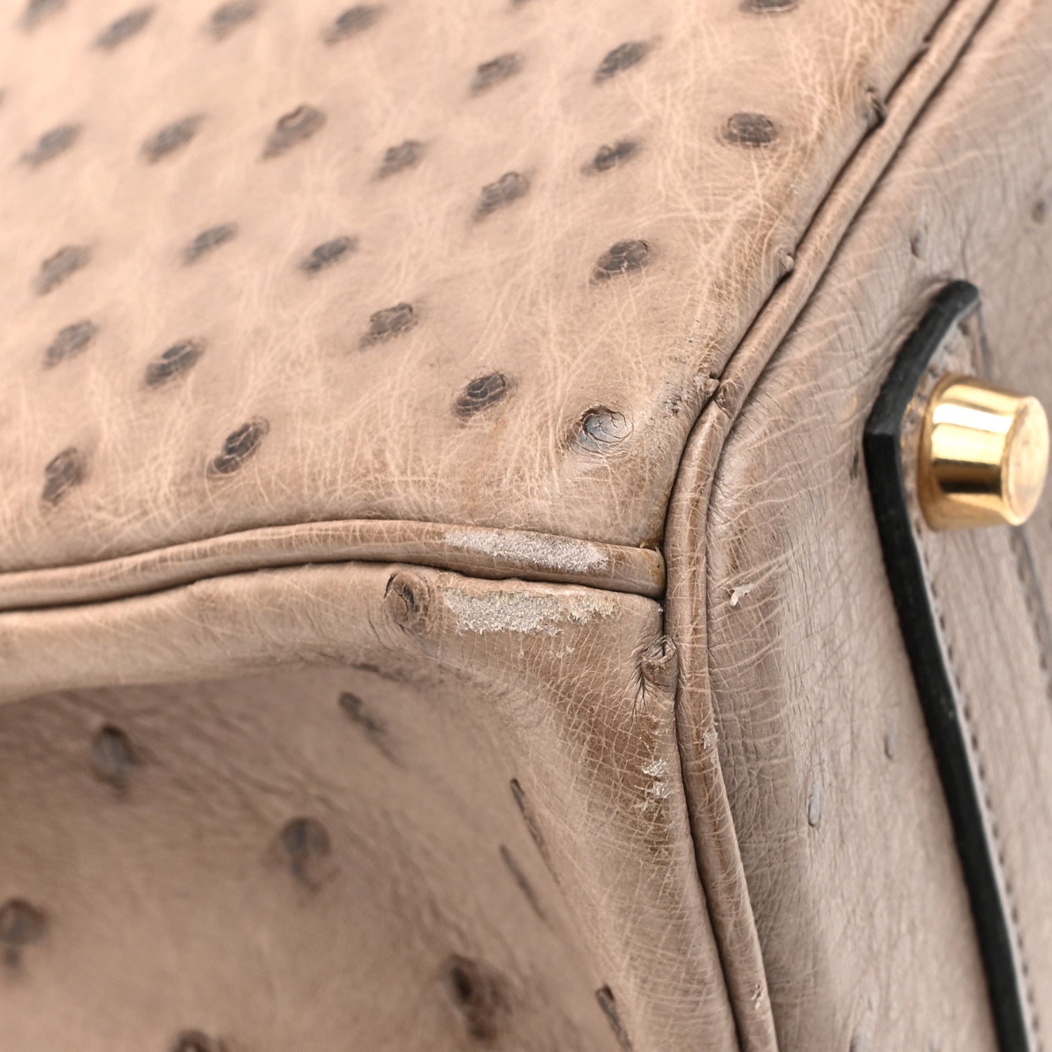 Hermes Ostrich Birkin 35 Gris Tourterelle 20 of 23