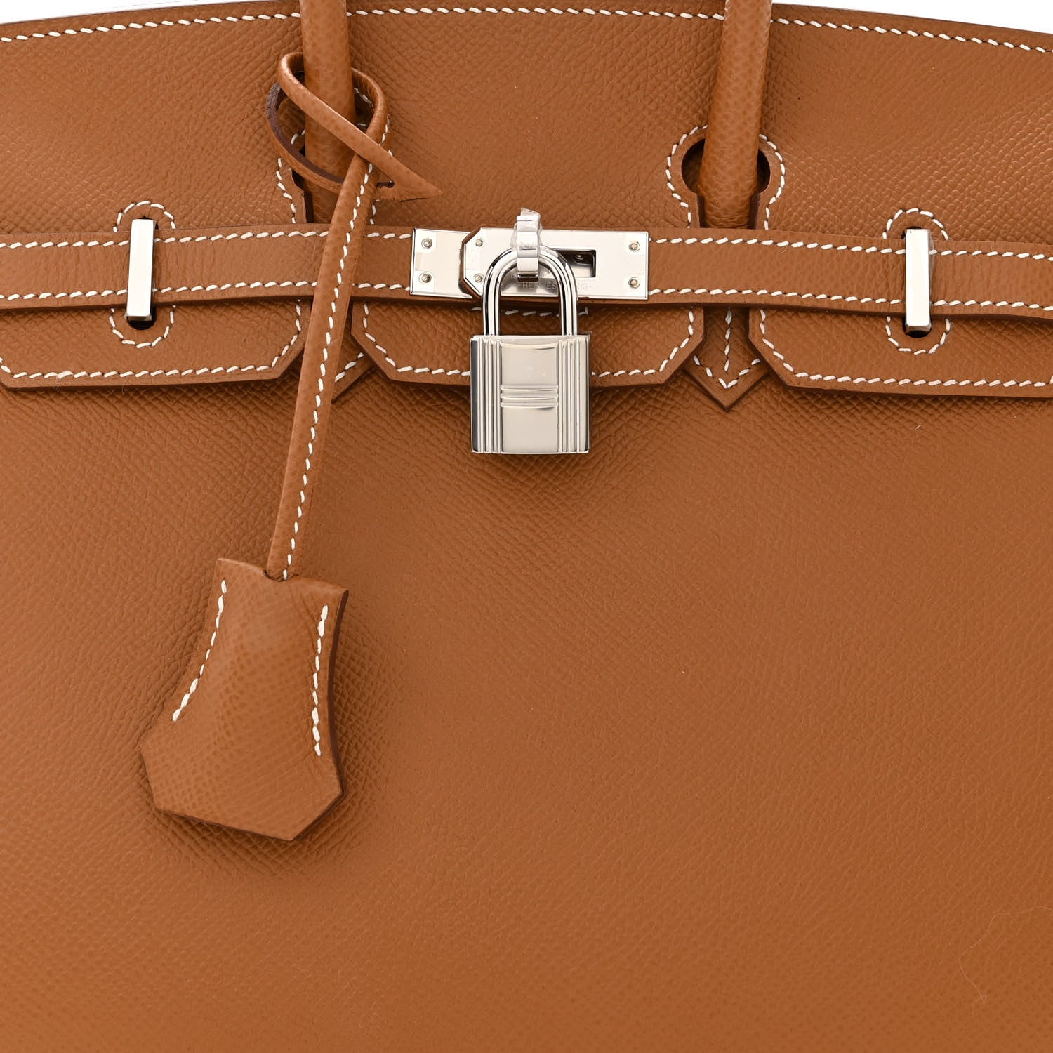 Hermes Epsom Birkin Sellier 25 Gold 8 of 11