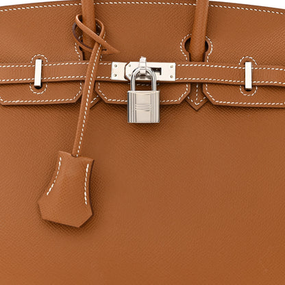 Hermes Epsom Birkin Sellier 25 Gold 8 of 11