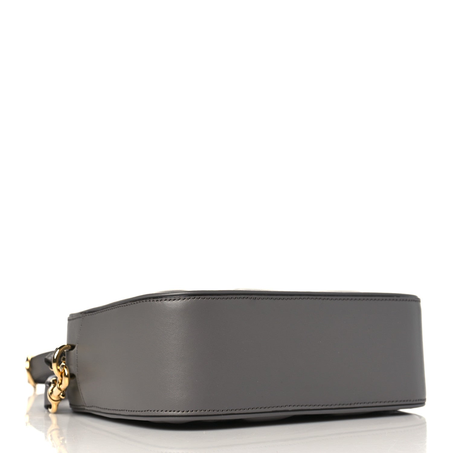 Gucci Calfskin GG Matelasse Shoulder Bag Dusty Grey Natural 3 of 9