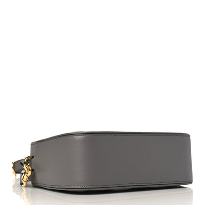 Gucci Calfskin GG Matelasse Shoulder Bag Dusty Grey Natural 3 of 9