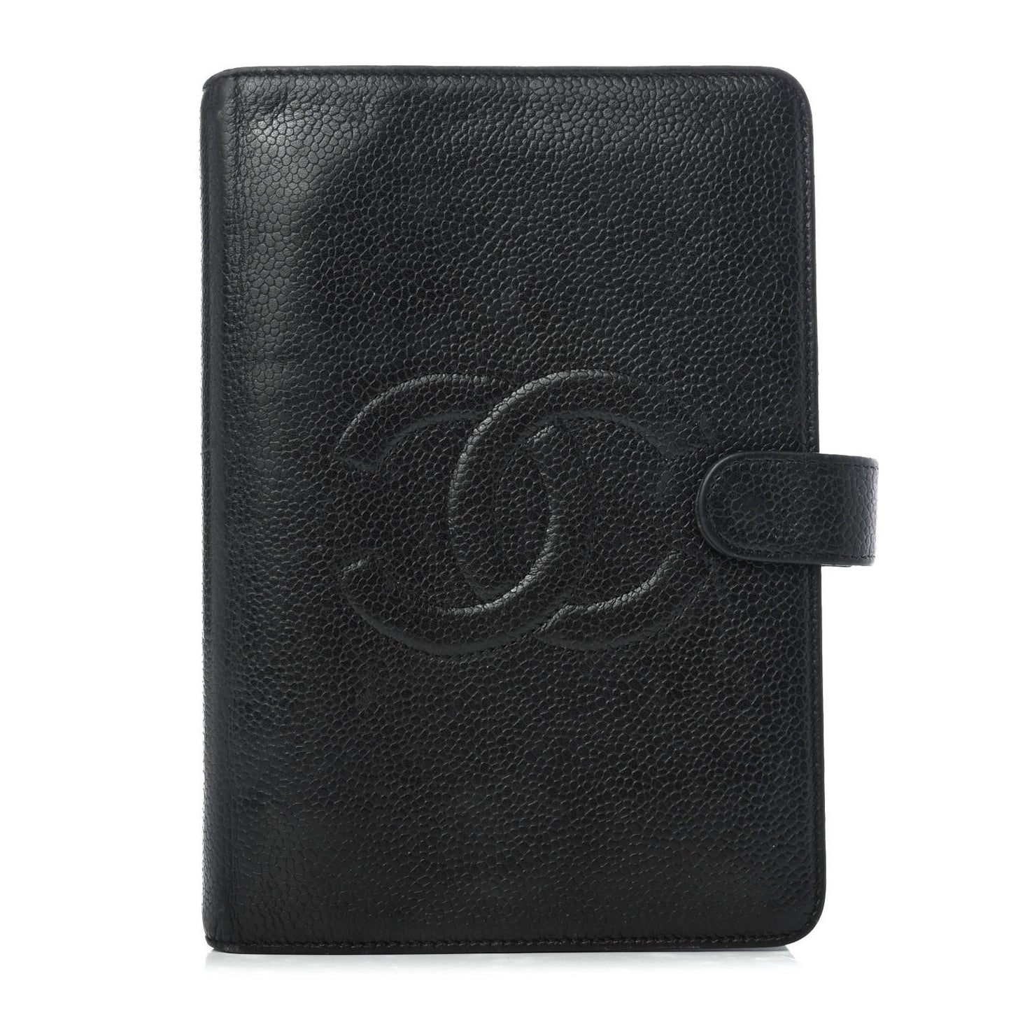 Caviar CC Medium Ring Agenda Planner Black