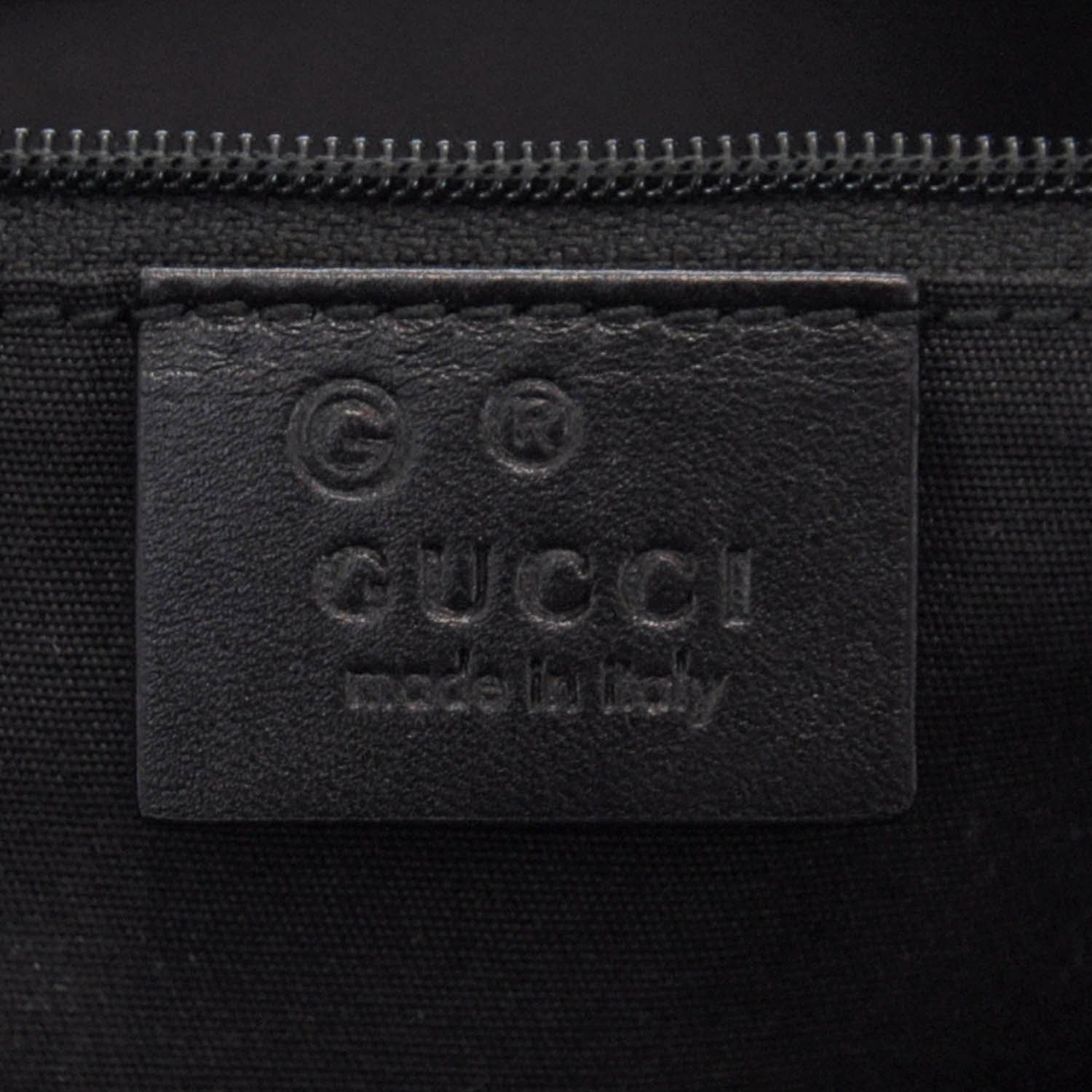 Gucci Guccissima Full Moon Tote Black 9 of 10