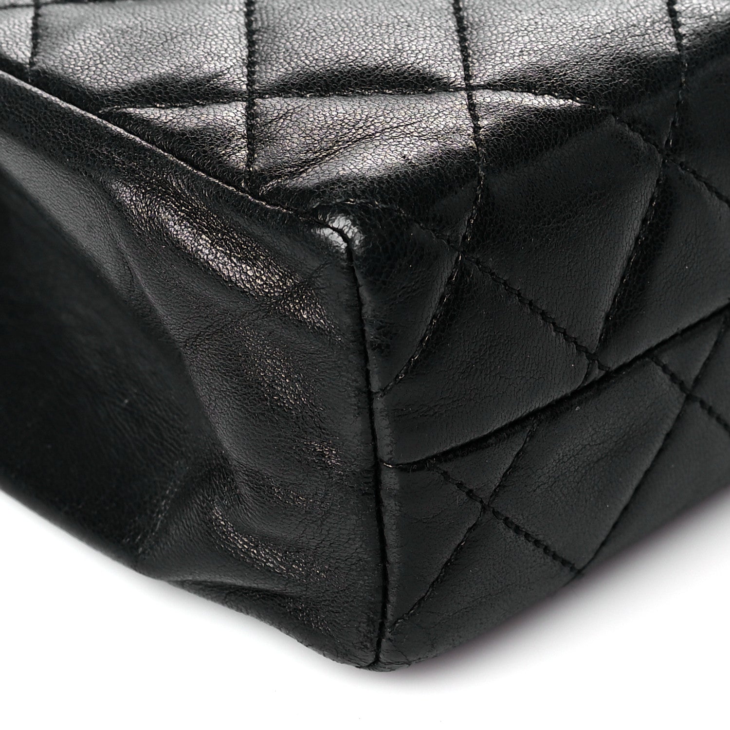 Chanel Lambskin Quilted Mini Flap Black 5 of 11