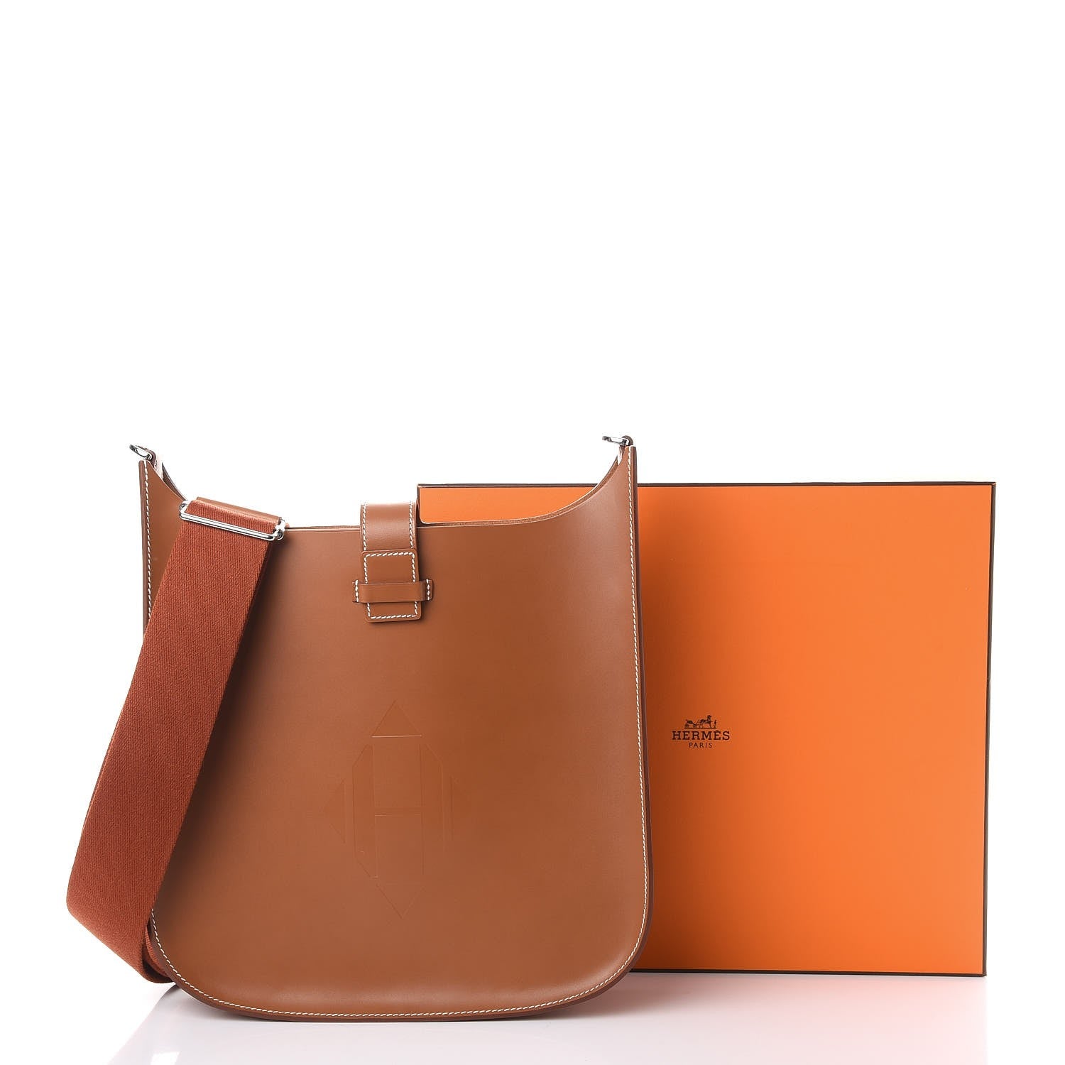 Hermes Vache Hunter Evelyne Sellier 29 PM Fauve 9 of 9