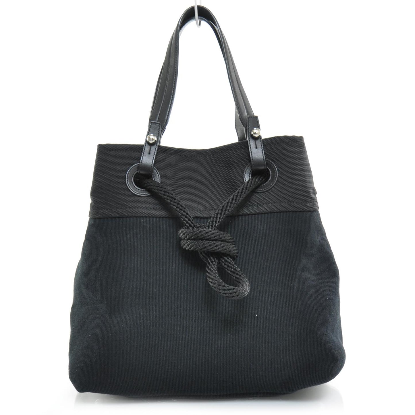 Canvas Drawstring CC Hobo Black