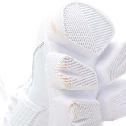 Givenchy Neoprene Suede Mesh Baisse Jaw Low Sneakers 36.5 White 9 of 9