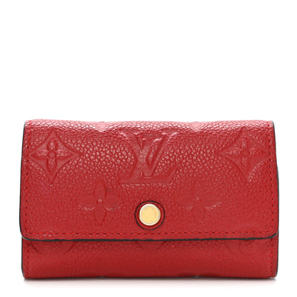 Louis Vuitton Empreinte Multicles 6 Key Holder Cherry 1 of 8