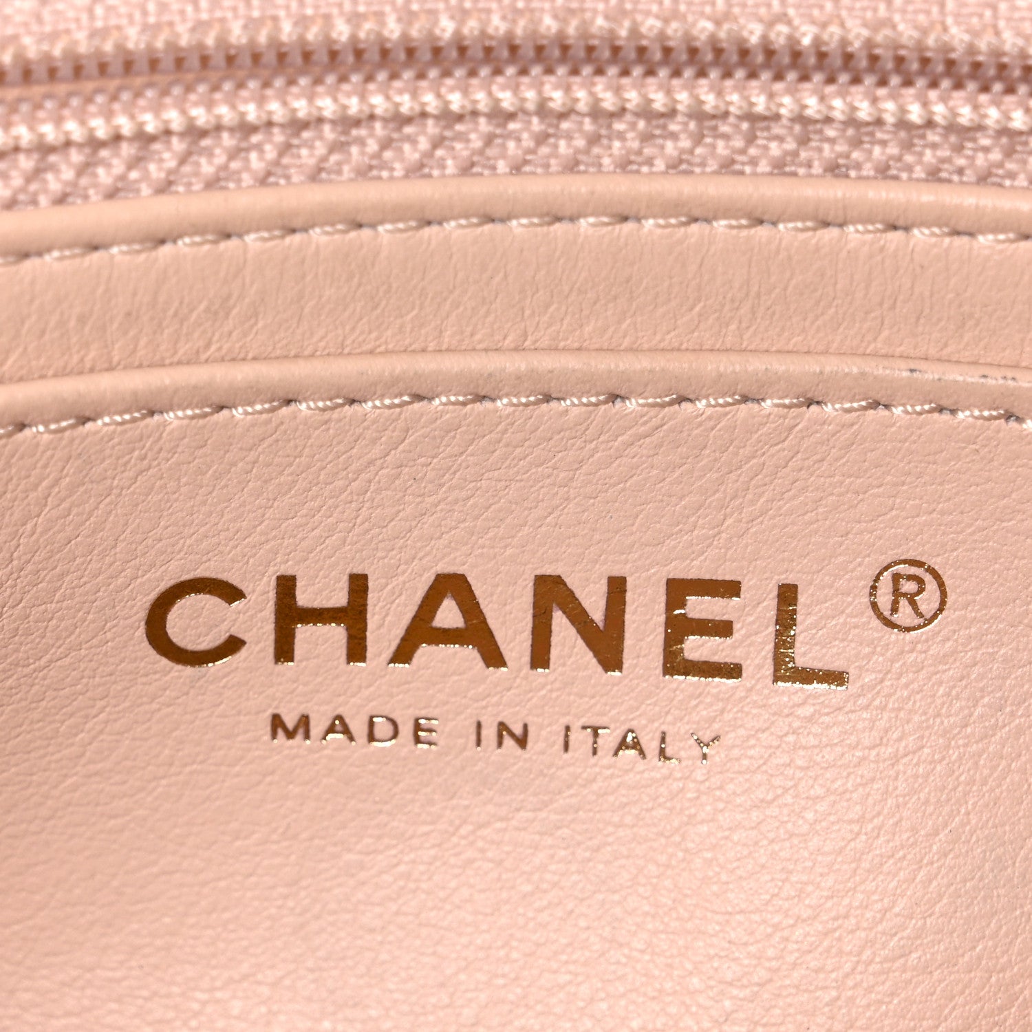 Chanel Lambskin Quilted Mini Rectangular Pearl Crush Flap Beige 6 of 11