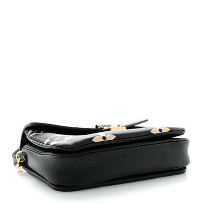 Louis Vuitton Empreinte Monogram Giant Pochette Metis Black Beige 4 of 9