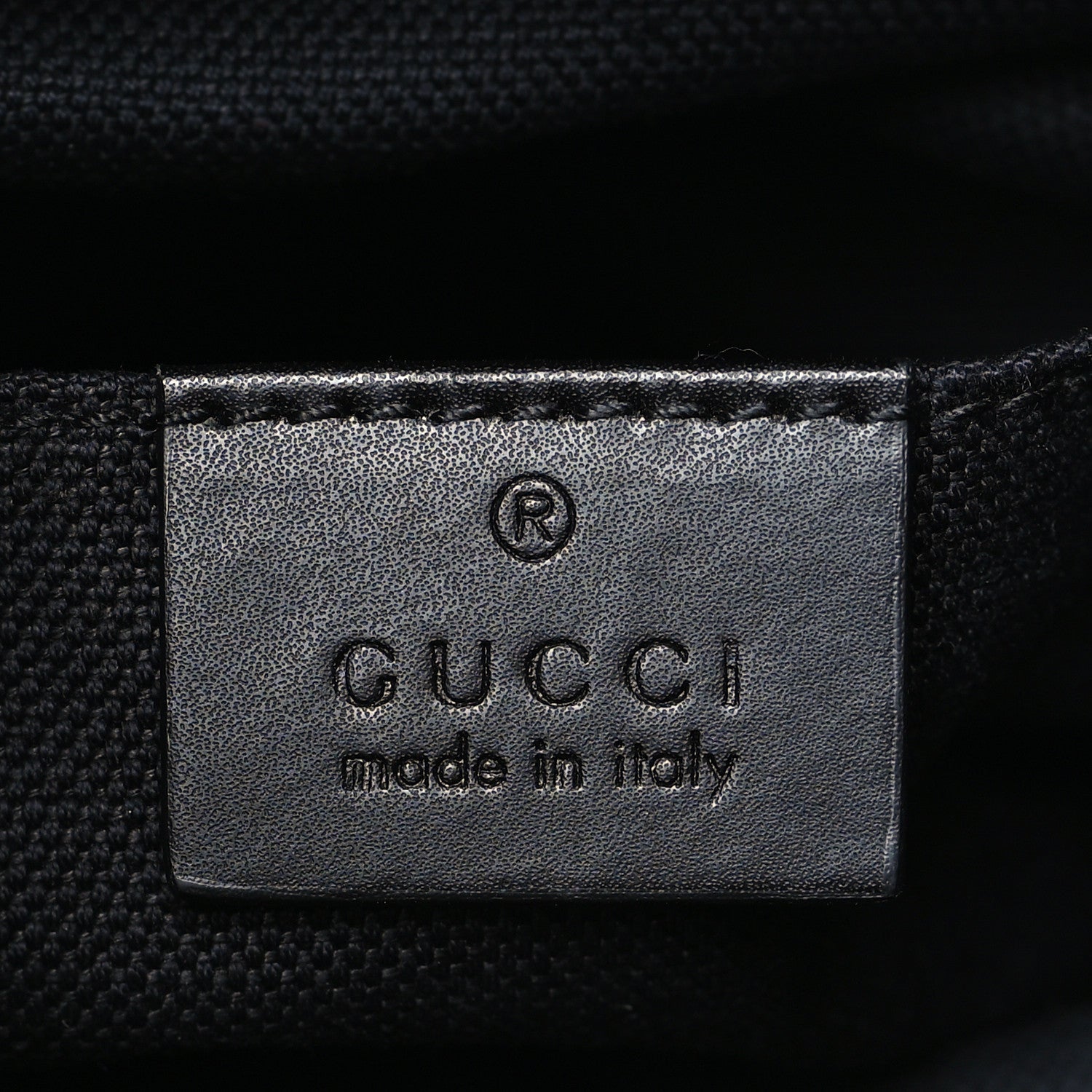 Gucci GG Supreme Monogram Web Small Flat Messenger Bag Black Grey 6 of 9