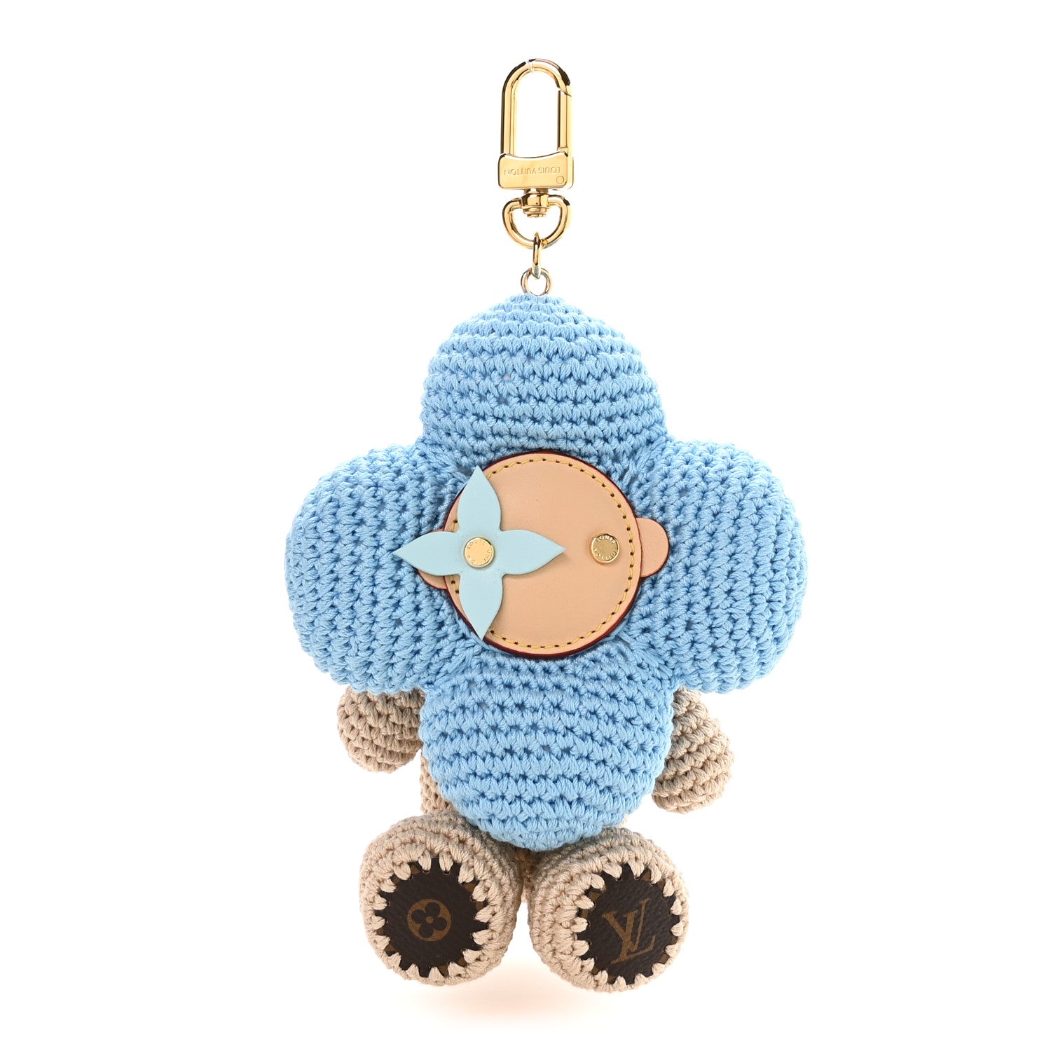 Louis Vuitton Cotton Crochet My Vivienne Bag Charm Blue 1 of 4