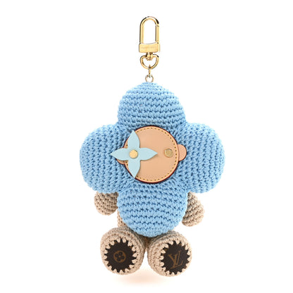 Louis Vuitton Cotton Crochet My Vivienne Bag Charm Blue 1 of 4