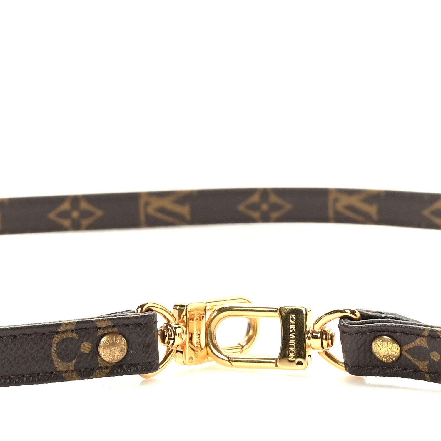 Louis Vuitton Monogram 16mm Adjustable Shoulder Strap 5 of 5