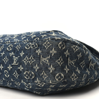 Louis Vuitton Denim Daily GM Gris Blue 9 of 9