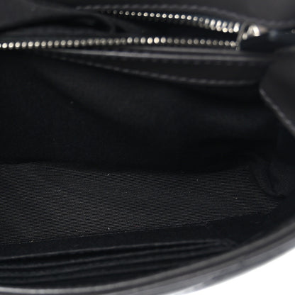 Saint Laurent Calfskin Y Quilted Monogram Toy Loulou Crossbody Bag Asphalt 5 of 9