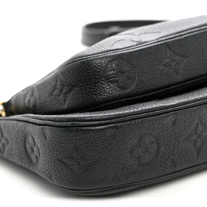 Louis Vuitton Empreinte Monogram Giant Multi Pochette Accessories Black 9 of 12