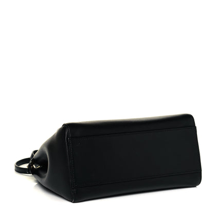 Fendi Nappa Mini Peekaboo Iconic Satchel Black 4 of 9