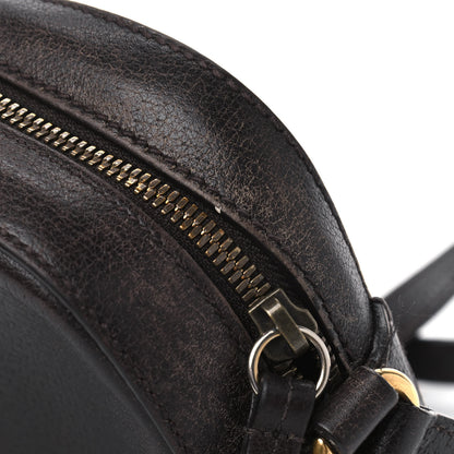 Gucci Calfskin Web Small Webby Bee Shoulder Bag Black 11 of 12