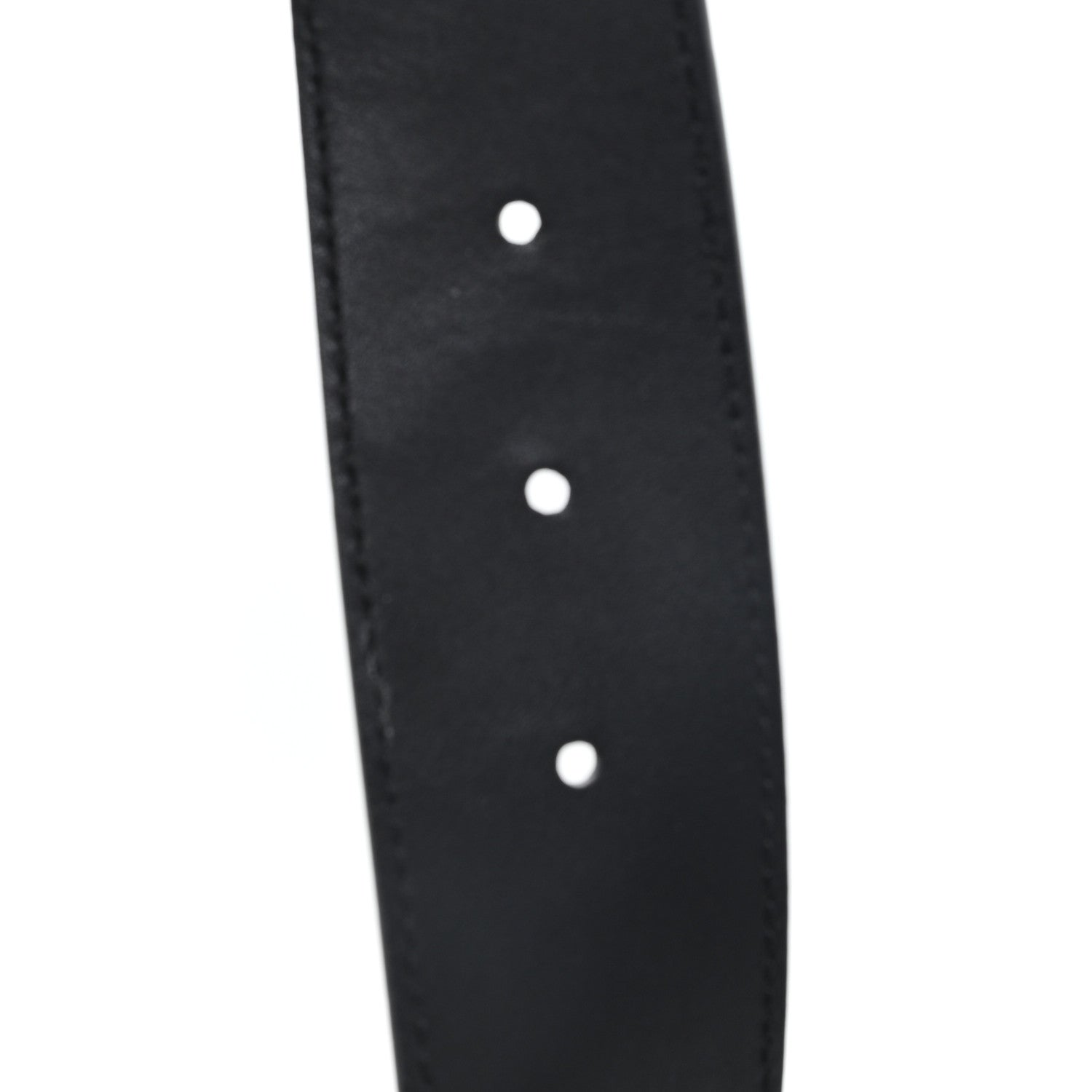 Gucci Calfskin Crystal Double G 40mm Belt 90 36 Black 4 of 5