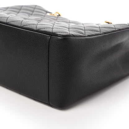 Chanel Caviar Quilted Grand Shopping Tote GST Black 7 of 11