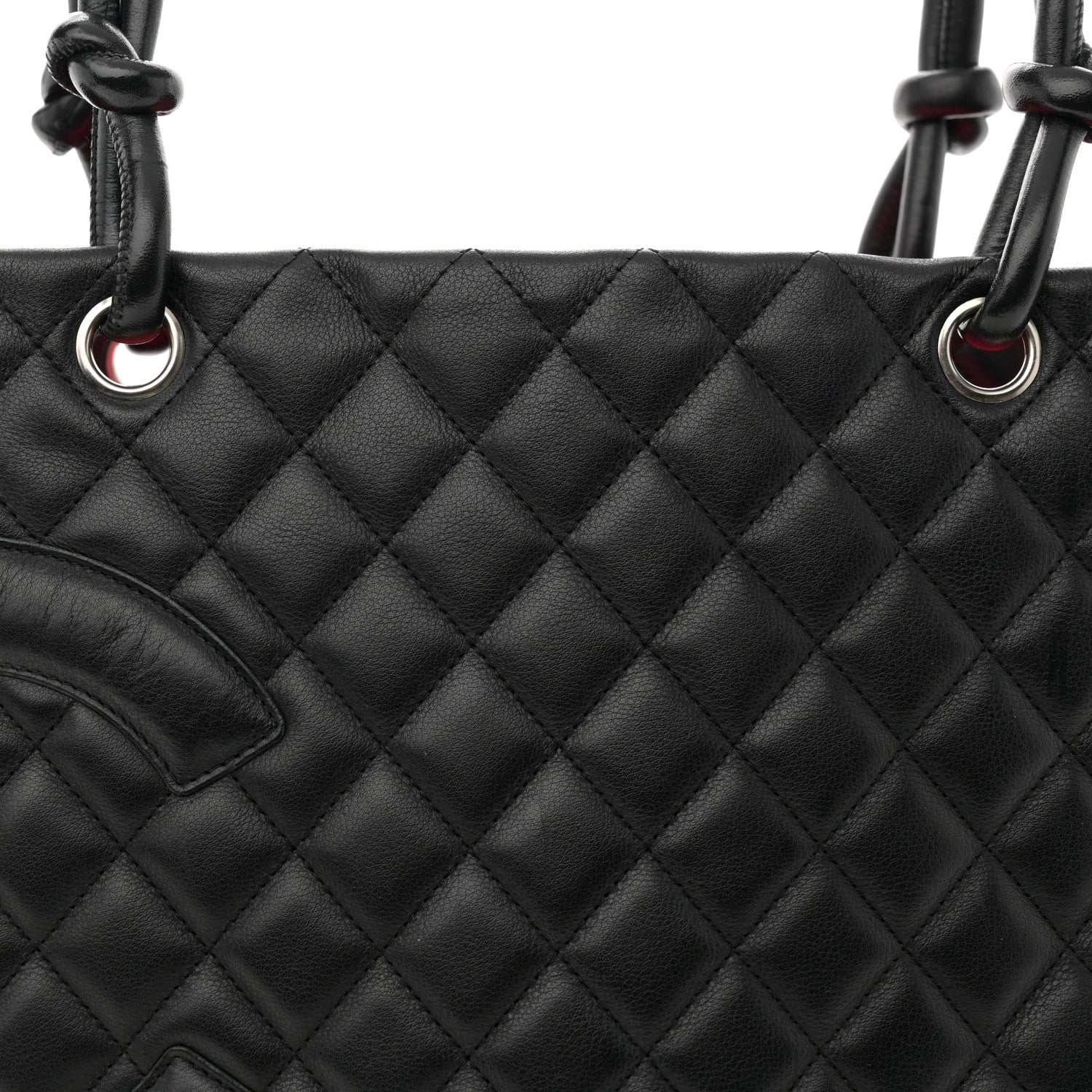Chanel Calfskin Quilted Large Cambon Tote Black 9 of 13