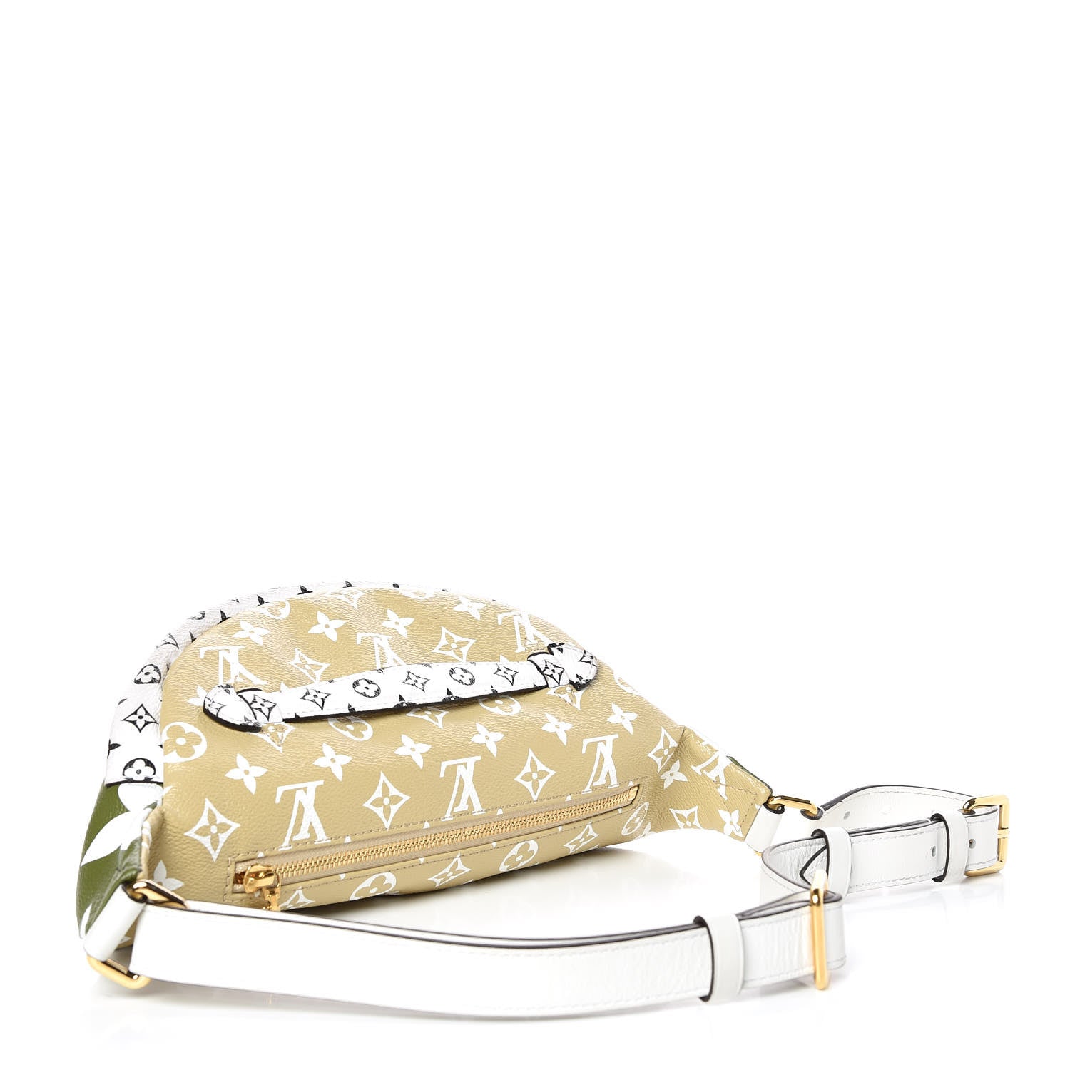 Louis Vuitton Monogram Giant Bumbag Kaki Beige 3 of 10