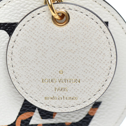 Louis Vuitton Monogram Giant Jungle Bag Charm Key Holder Ivory 3 of 3