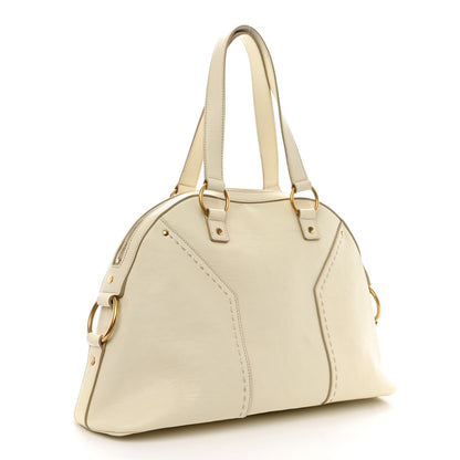 Saint Laurent Calfskin Large Muse Ivory 3 of 11