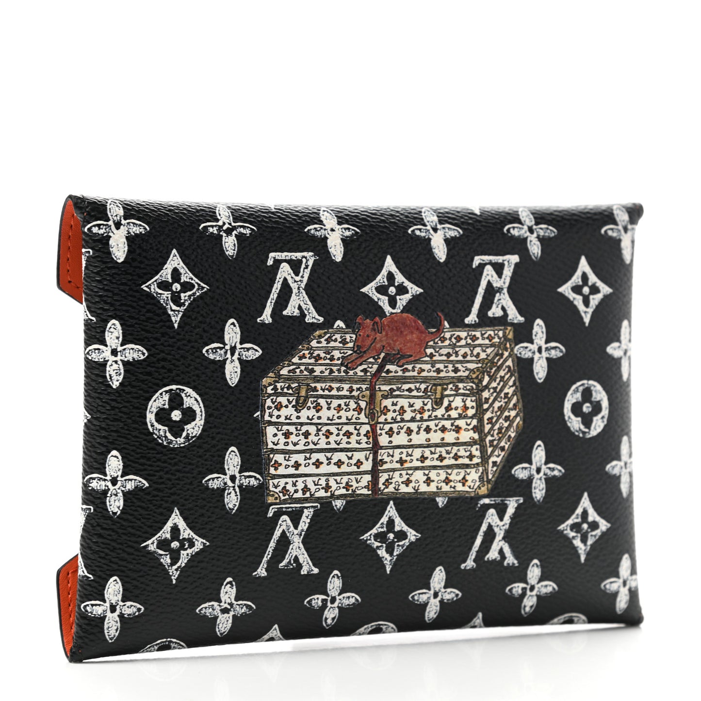 Catogram Medium Kirigami Pochette Black