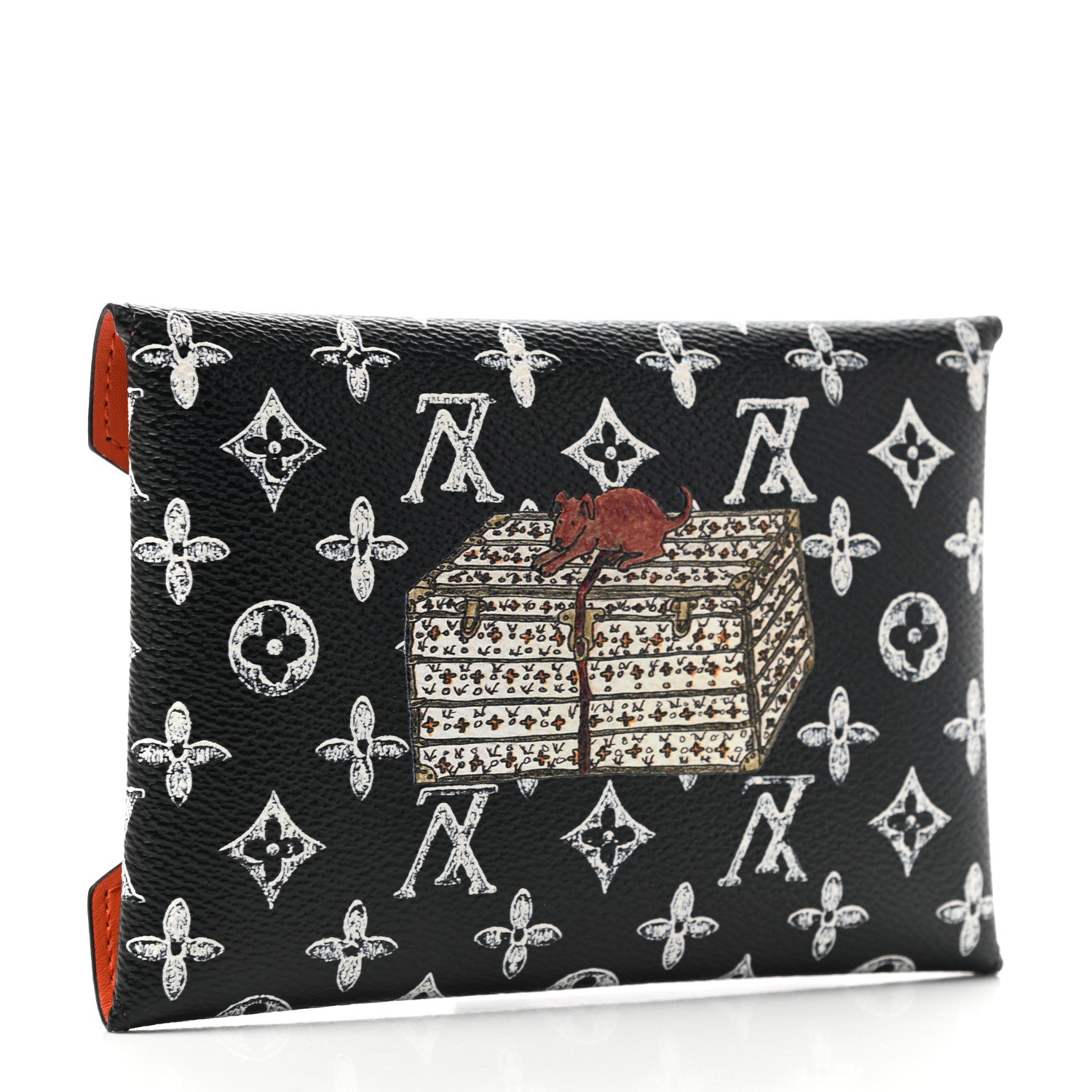 Louis Vuitton Catogram Medium Kirigami Pochette Black 3 of 8