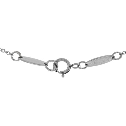 Tiffany Platinum Aquamarine Color by the Yard Necklace 4 of 4