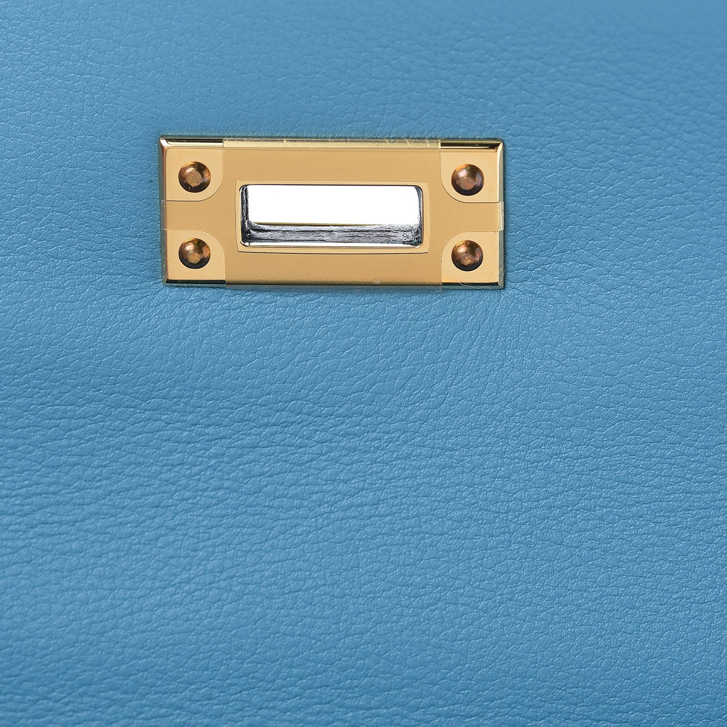 Hermes Swift Kelly Pochette Clutch Bleu Du Nord 25 of 32