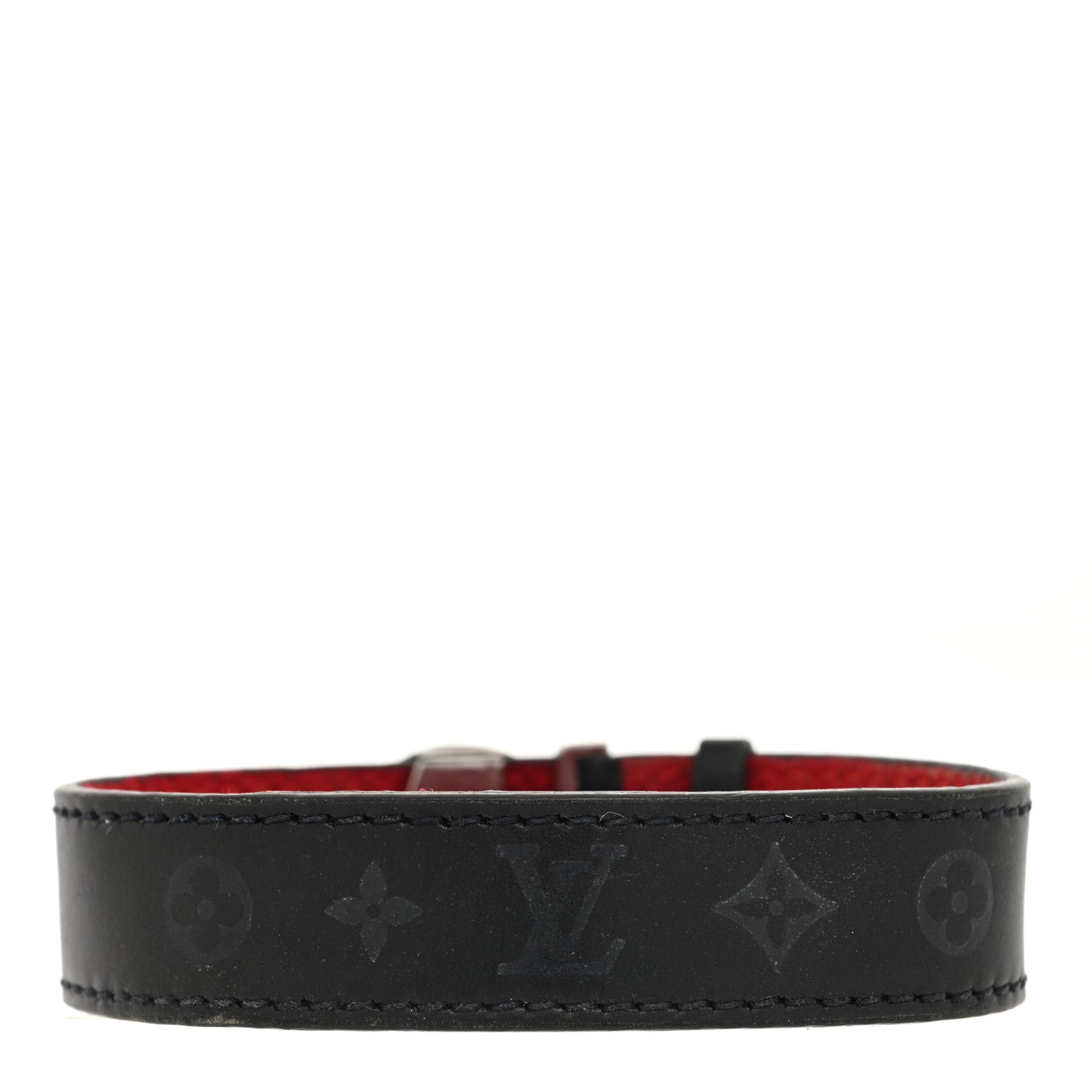 Louis Vuitton Mat Monogram Wish Bracelet Black 3 of 4