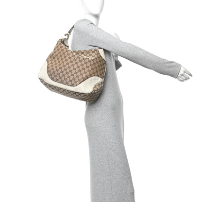 Gucci Monogram Medium Charlotte Hobo Off White 2 of 11