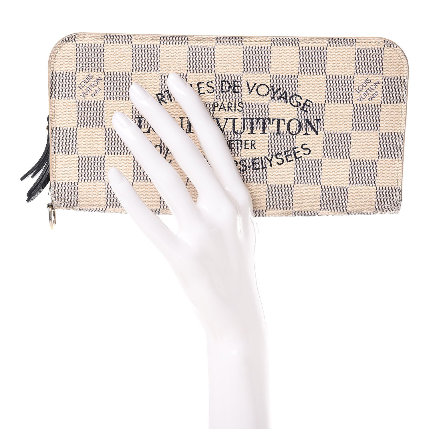 Louis Vuitton Damier Azur Articles de Voyage Insolite Wallet 2 of 22