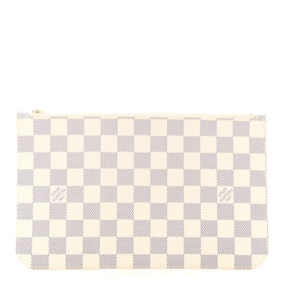 Louis Vuitton Damier Azur Neverfull MM GM Pochette 1 of 6