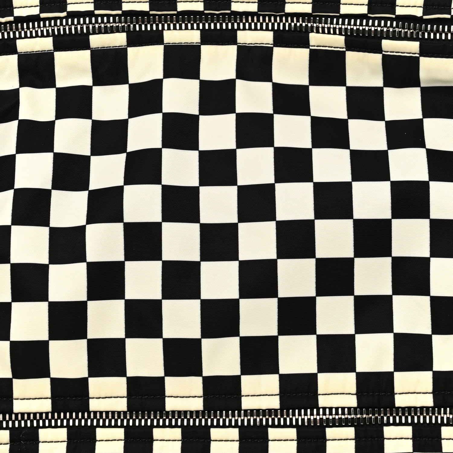 Givenchy Nylon Checker Print Large Pandora Black White 9 of 15