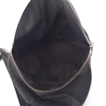 Gucci GG Monogram Web Medium Classic Backpack Black 5 of 9