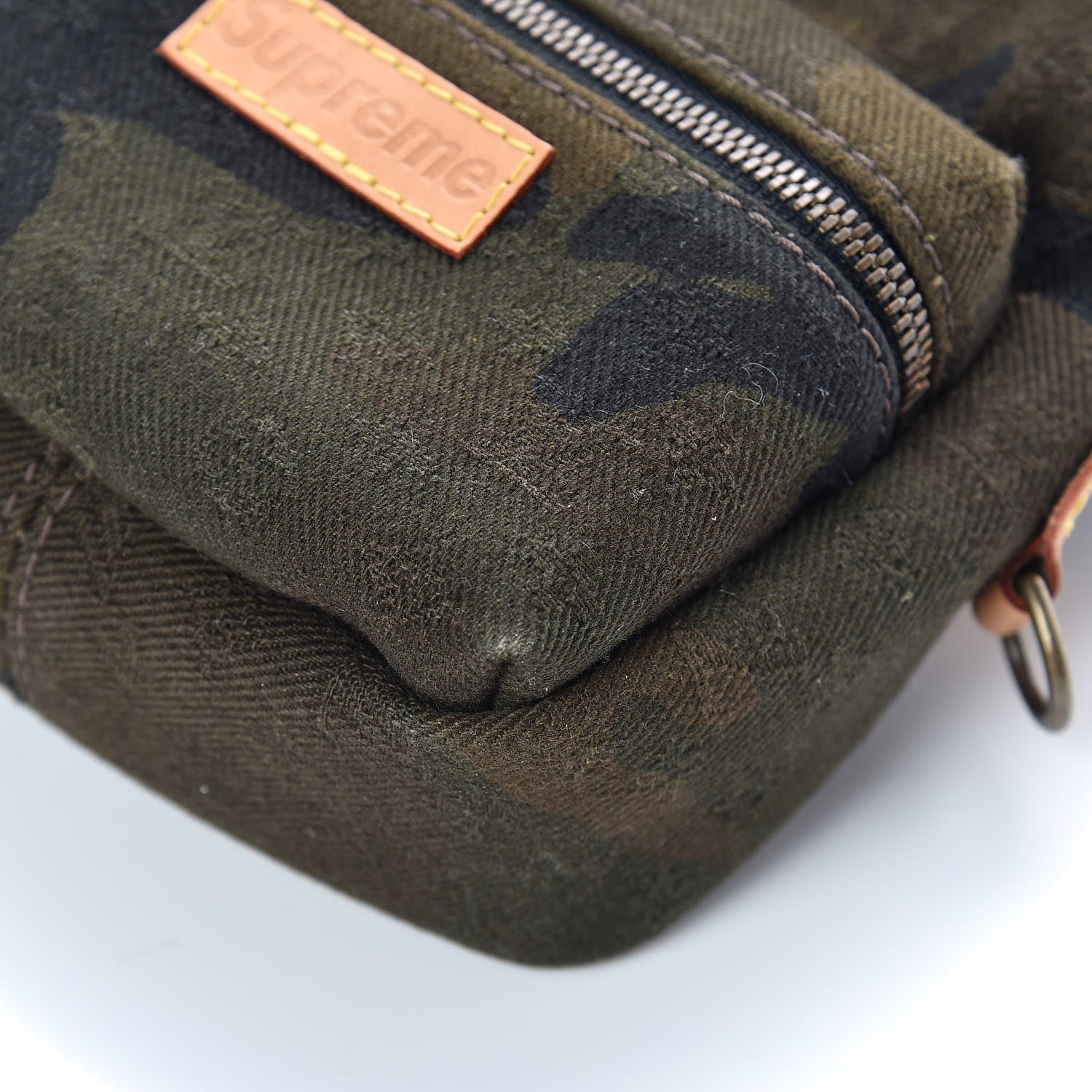 Louis Vuitton X SUPREME Camouflage Nano Apollo Backpack Bag Charm 8 of 10