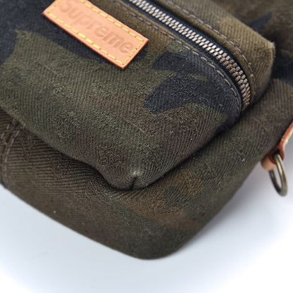 Louis Vuitton X SUPREME Camouflage Nano Apollo Backpack Bag Charm 8 of 10