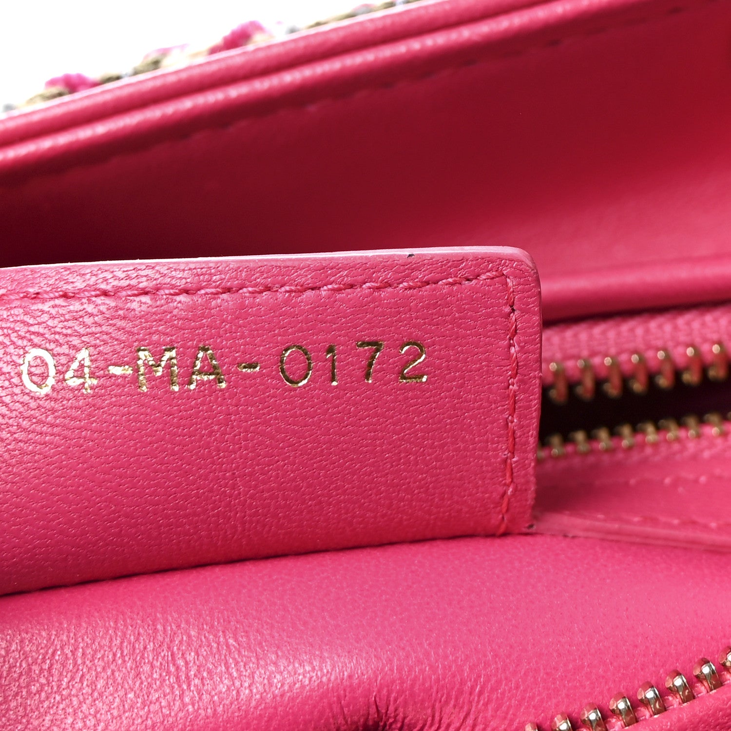 Christian Dior Tweed Medium Lady Dior Pink Multicolor 7 of 10