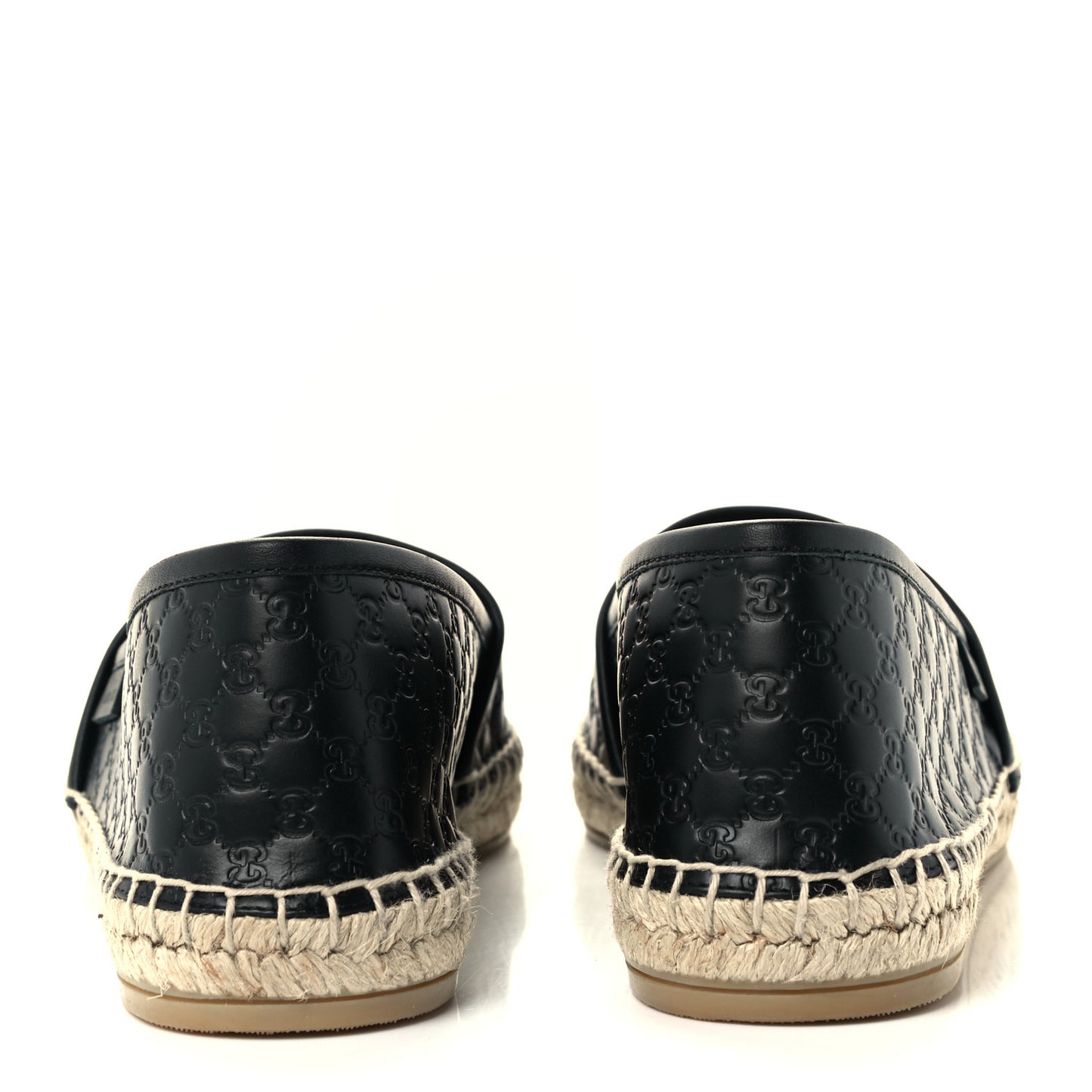 Microguccissima Signature Espadrilles 38.5 Black