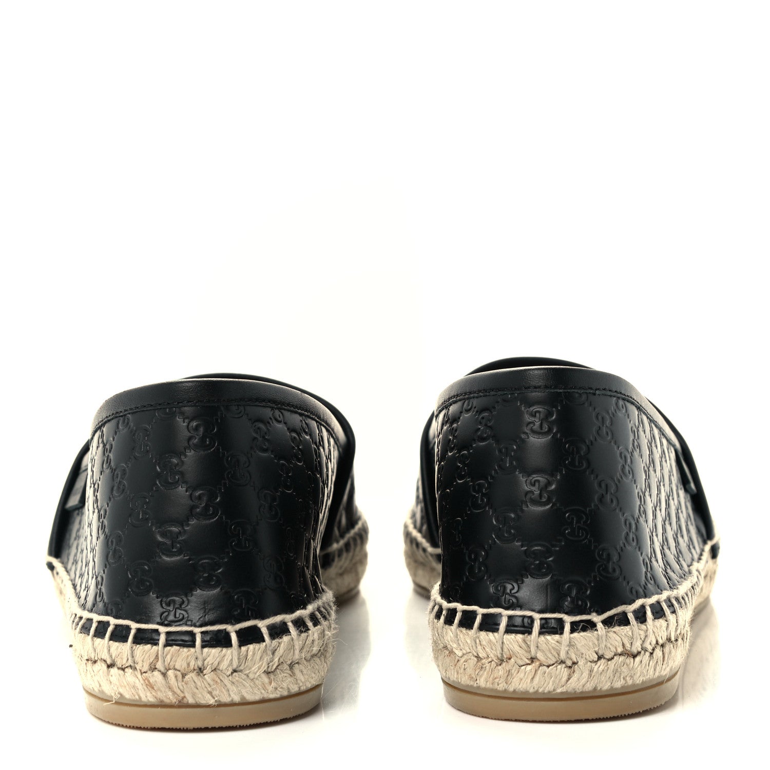 Gucci Microguccissima Signature Espadrilles 38.5 Black 5 of 10