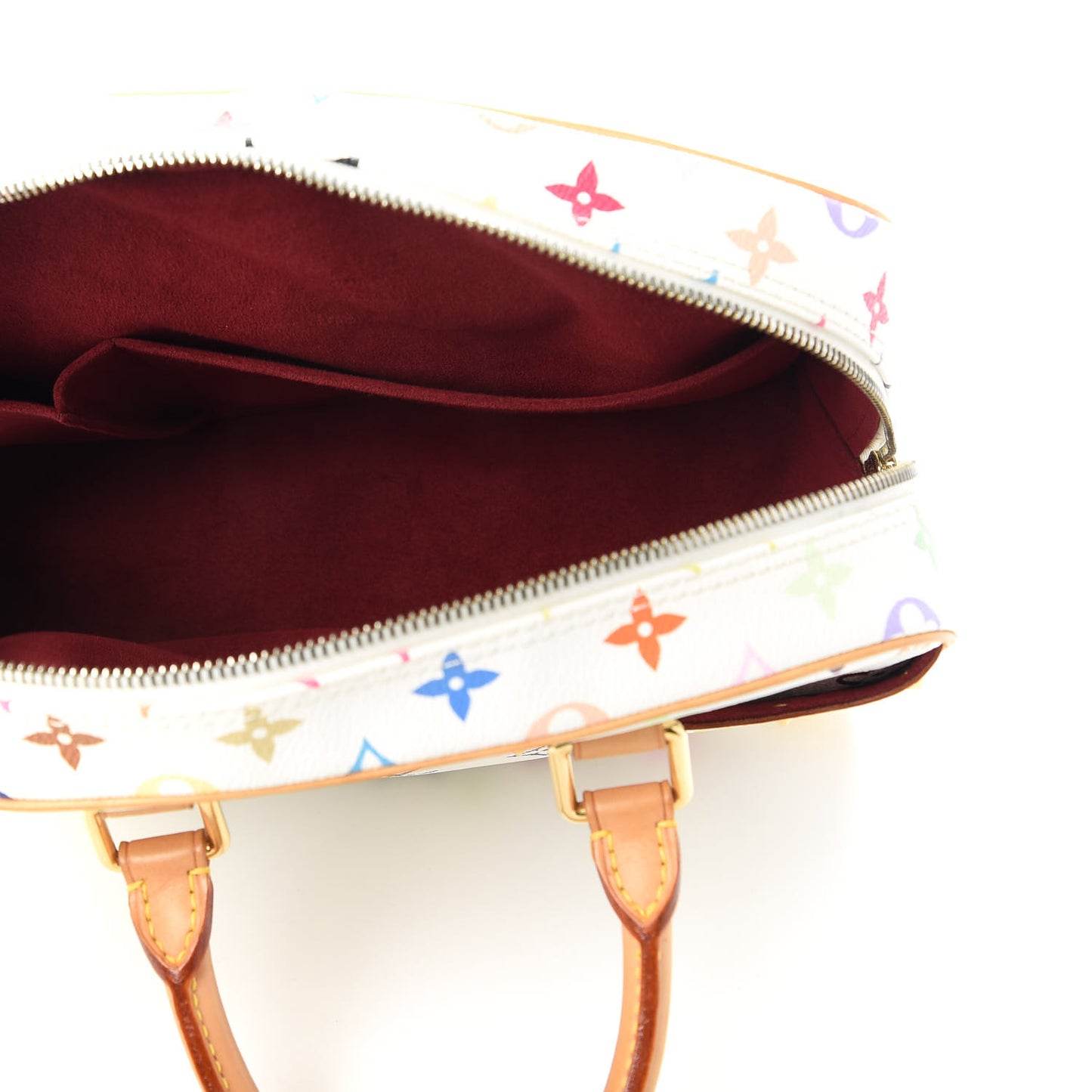 Monogram Multicolor Trouville White