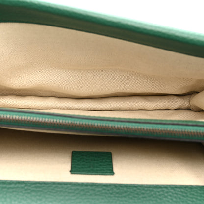 Gucci Dollar Calfskin Crystal Small Dionysus Shoulder Bag Emerald 5 of 12