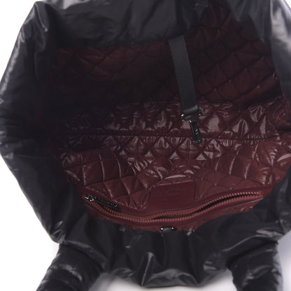 Chanel Nylon Quilted Medium Coco Cocoon Reversible Tote Black 8 of 19
