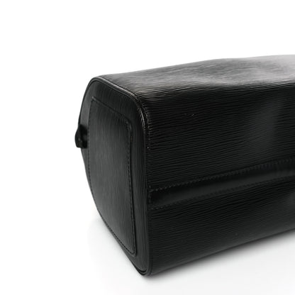Louis Vuitton Epi Speedy 30 Black 7 of 8