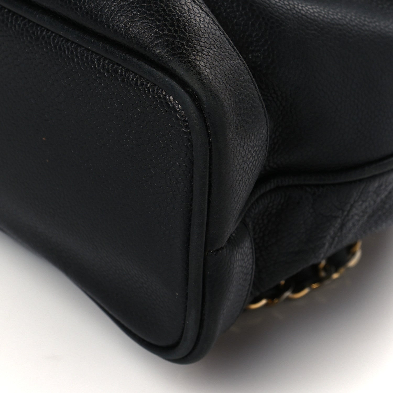 Chanel Caviar Drawstring Backpack Bag Black 9 of 9