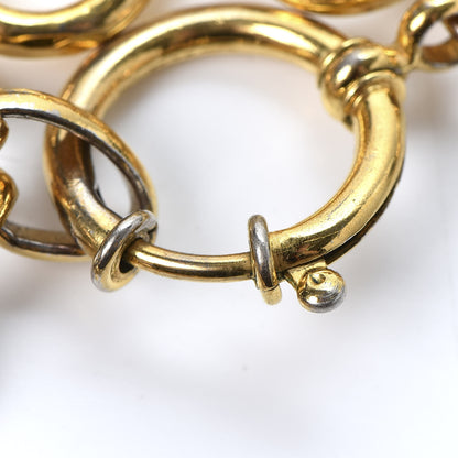 Chanel CC Medallion Chain Bracelet Gold 5 of 6